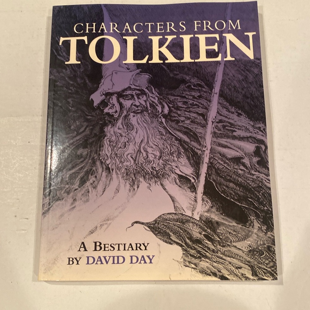 “Characters from Tolkien,” oversized soft cover